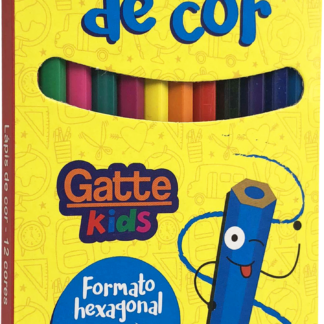 Lapis Hexagonal 12 Cores