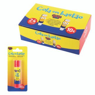 Cola Bastão Pva 10G Blister Cx c/ 24