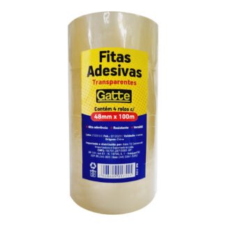 Fita Adesiva - 48mm*100m pct c/4