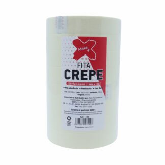 FITA CREPE 120MIC - 18MM*10M PCT C/8