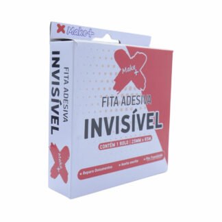 FITA ADESIVA INVISIVEL 25MM*65M CX C/1