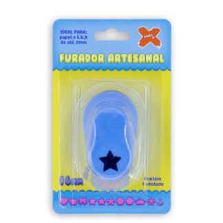 Furador De Eva 16Mm - Estrela - Blister Individual
