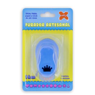 Furador De Eva 16Mm - Coroa - Blister Individual