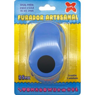 Furador De Eva 25Mm - Circulo - Blister Individual