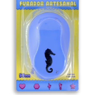 Furador De Eva 50Mm - Cavalo Marinho - Blister Individual