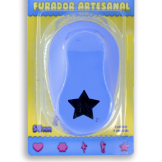 Furador De Eva 50Mm - Estrela - Blister Individual