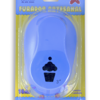 Furador De Eva 76Mm - Cupcake - Blister Individual