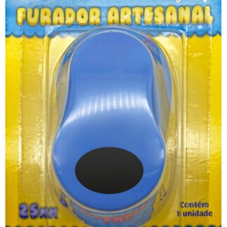 Furador De Eva 25Mm - Oval - Blister Individual