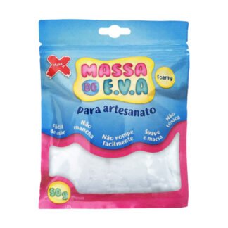 Massa De Eva Para Modelagem 50G/Pct, Branco