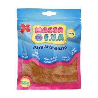 Massa De Eva Para Modelagem 50G/Pct, Marrom