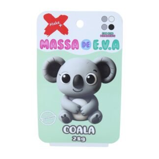 MASSA DE EVA BLISTER POTE C/ 4 CORES 28GR - COALA