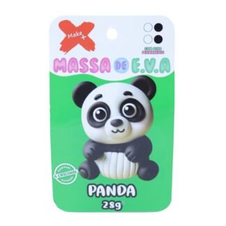 MASSA DE EVA BLISTER POTE C/ 4 CORES 28GR - PANDA