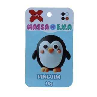 MASSA DE EVA BLISTER POTE C/ 4 CORES 28GR - PINGUIM