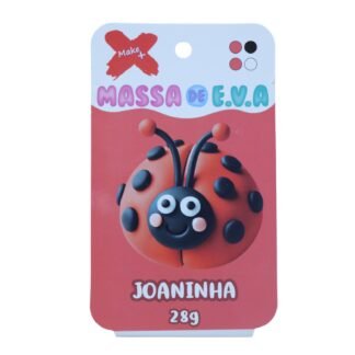 MASSA DE EVA BLISTER POTE C/ 4 CORES 28GR - JOANINHA