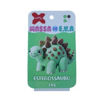 MASSA DE EVA BLISTER POTE C/ 4 CORES 28GR - PTERODÁCILO