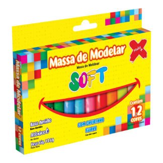 Massa de modelar - Display c/12 - 135gr
