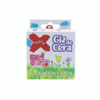 GIZ DE CERA 15 CORES REDONDO 11X55MM 70GR