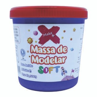 MASSA DE MODELAR AZUL ESCURO 500GR