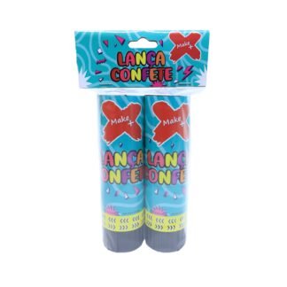 LANÇA CONFETE DE MOLA 15CM C/ 2 PCS