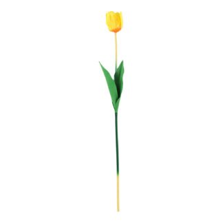 Tulipa 4 cm - 69 cm - Amarelo - Toque Acetinado