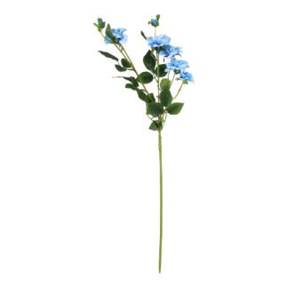 Haste Rosa Chinesa 7 cm c/ 7 - 75 cm - Azul - Toque SEDA