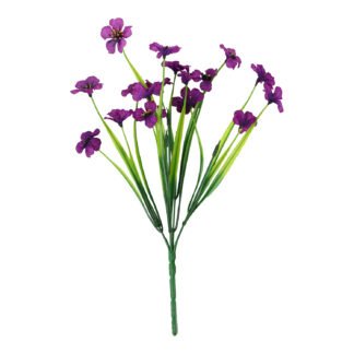 Haste Violetas 3,5 cm c/ 5 - 35 cm - Violeta - Toque SEDA