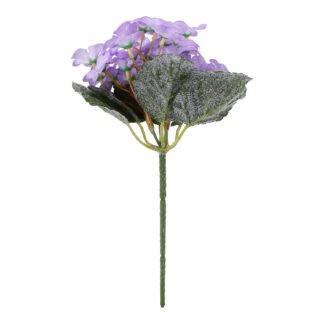 Haste de Violetas - 20 cm - Lilás - Toque Acetinado