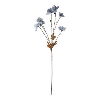 Haste de Narciso 9 cm c/ 6 - 80 cm - Azul - Toque SEDA