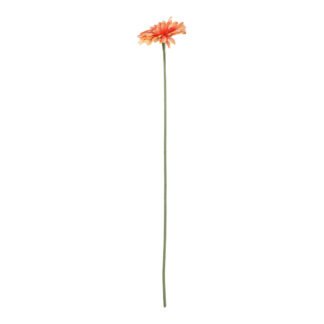 Gerbera 9 cm - 53 cm - Salmão - Toque Acetinado