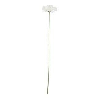 Gerbera 9 cm - 53 cm - Branco - Toque Acetinado