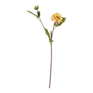 Crisântemo Oriental 9 cmc/ Botão- 65 cm - Amarelo - Toque Acetinado