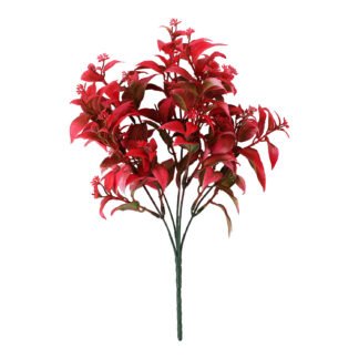 Haste de Folhagem - 34 cm - Vermelho
