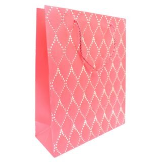 SACOLA PRESENTE 30*12*41.5 - TEXTURIZADA VERMELHO