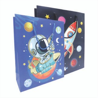 SACOLA PRESENTE 30*12*41.5 - ASTRONAUTA SORTIDO