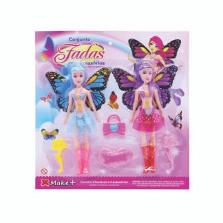 CONJUNTO FADAS COM ACESSÓRIOS