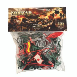 CONJUNTO MILITAR 80PCS MISTOS