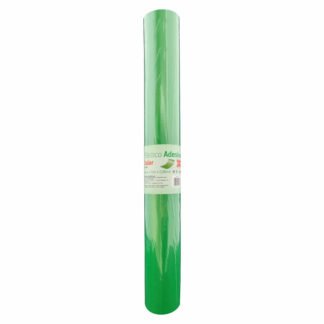 PLASTICO ADES.VERDE 45CMX10M-0,08MM
