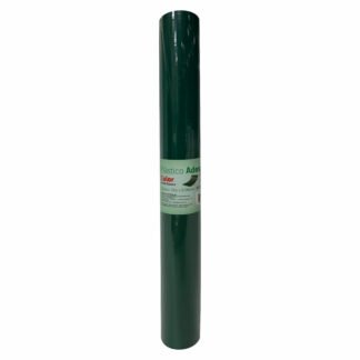 PLASTICO ADES.VERDE ESCURO 45CMX10M-0,08MM