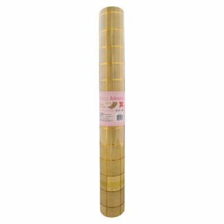 PLASTICO ADES. QUAD DOURADO FJ174 45CMX10M-0,12MM