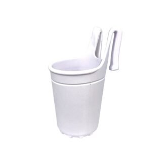 SUPORTE PARA BOLSA BRANCO TAMANHO 20X11X9CM