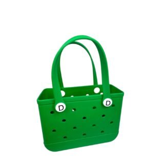 BOLSA DE MAO EM EVA VERDE TAMANHO 28X11X21CM(P)