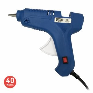 Pistola p/ cola quente Grande 40W - Blister Bivolt - Prof Botao Off - Azul