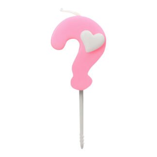 Vela Baby 4,5 cm Rosa "?"