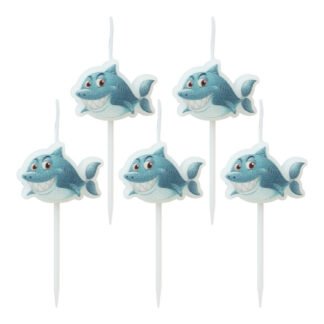 Vela Tubarões 3cm c/ 5