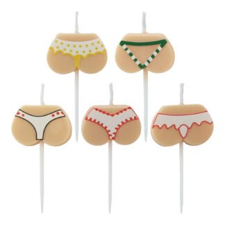 Vela Bumbum 3cm c/ 5