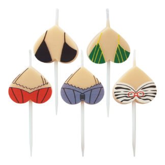 Vela Peitinho 3cm c/ 5