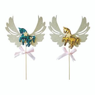 Topo de Bolo Unicornio Paete (14*21.5cm)