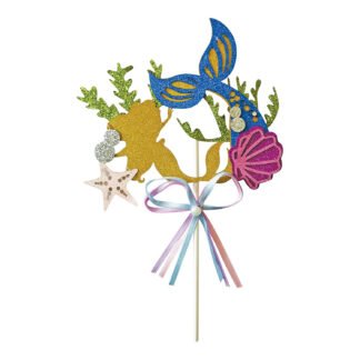 Topo de Bolo Fundo do Mar (13*21cm)