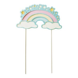 Topo de Bolo ArcoIris (9.5*16.5cm)
