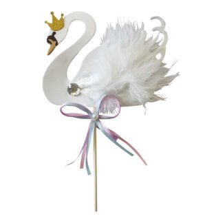 Topo de Bolo Cisne (11*21cm)